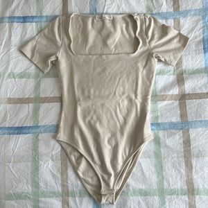 Oak + Fort Square Neck Short Sleeve